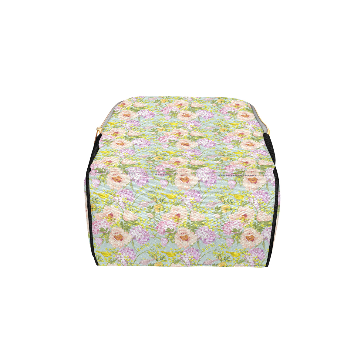 Hydrangea Pattern Print Design HD02 Diaper Bag Backpack
