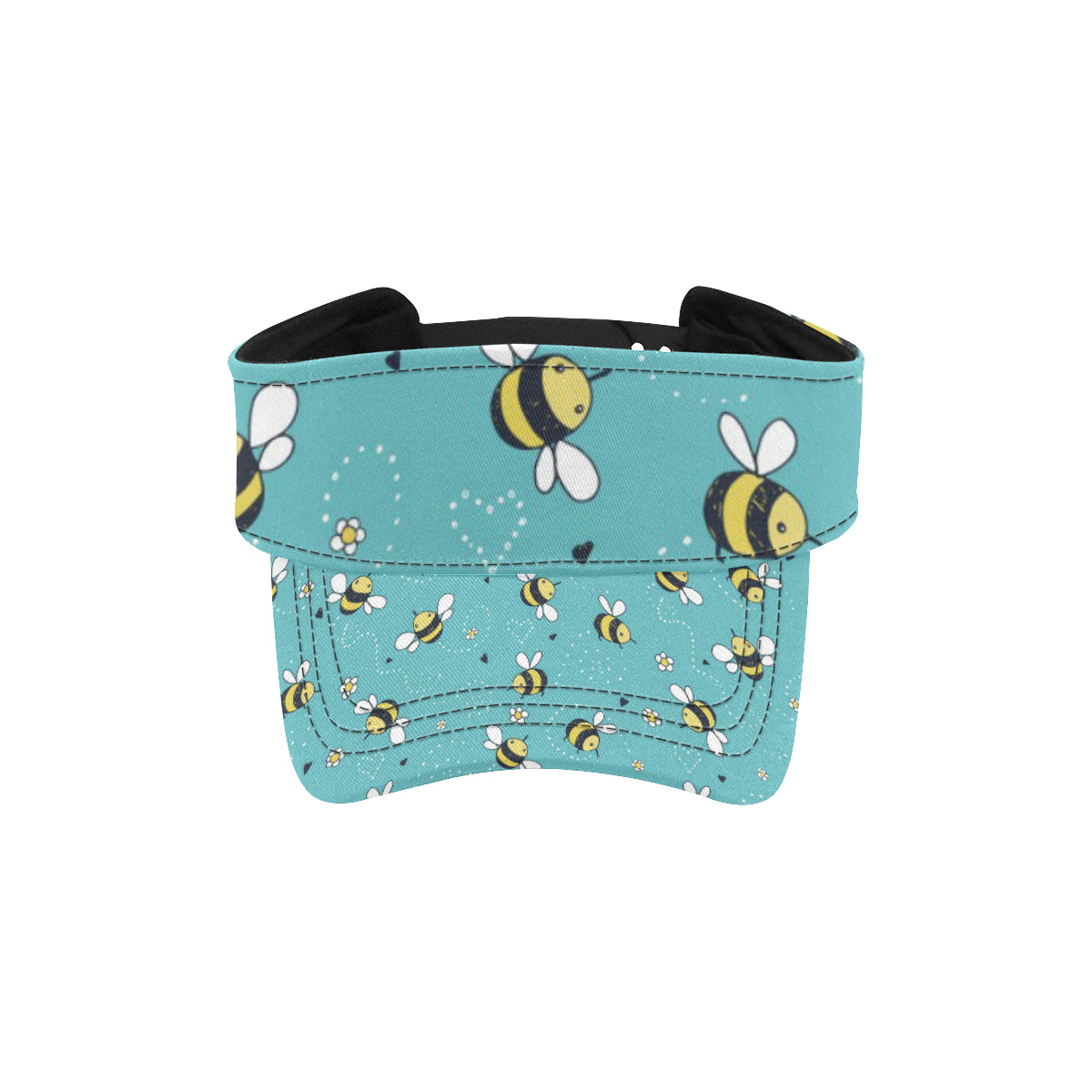 Bee Pattern Print Design BEE02 Unisex Sun Visor