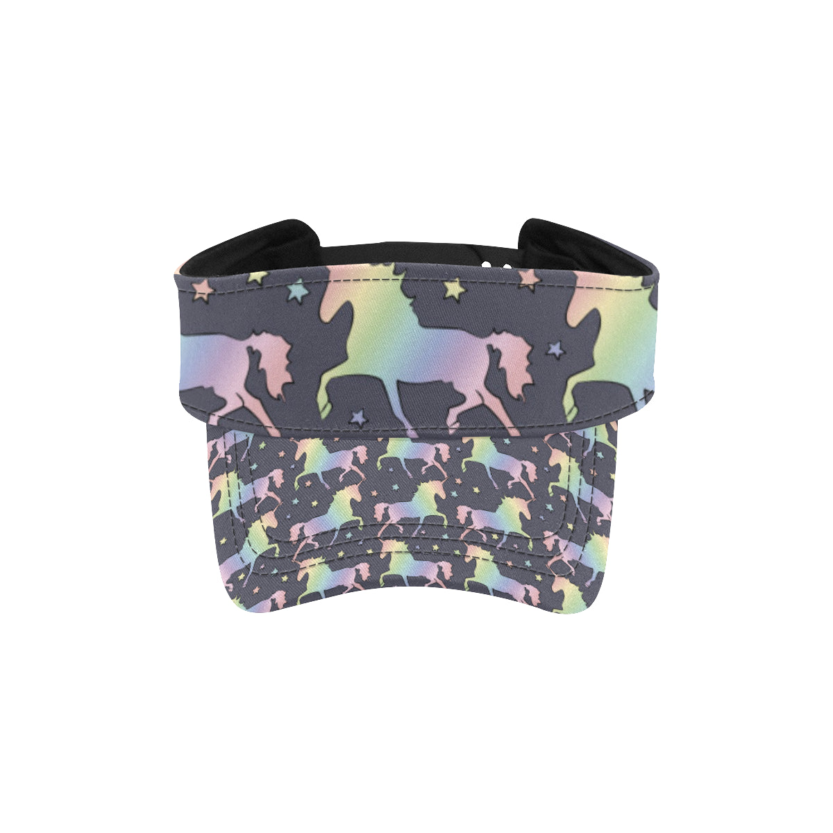 Rainbow Pattern Print Design A05 Unisex Sun Visor