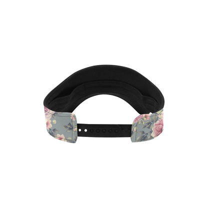 Peony Pattern Print Design PE05 Unisex Sun Visor