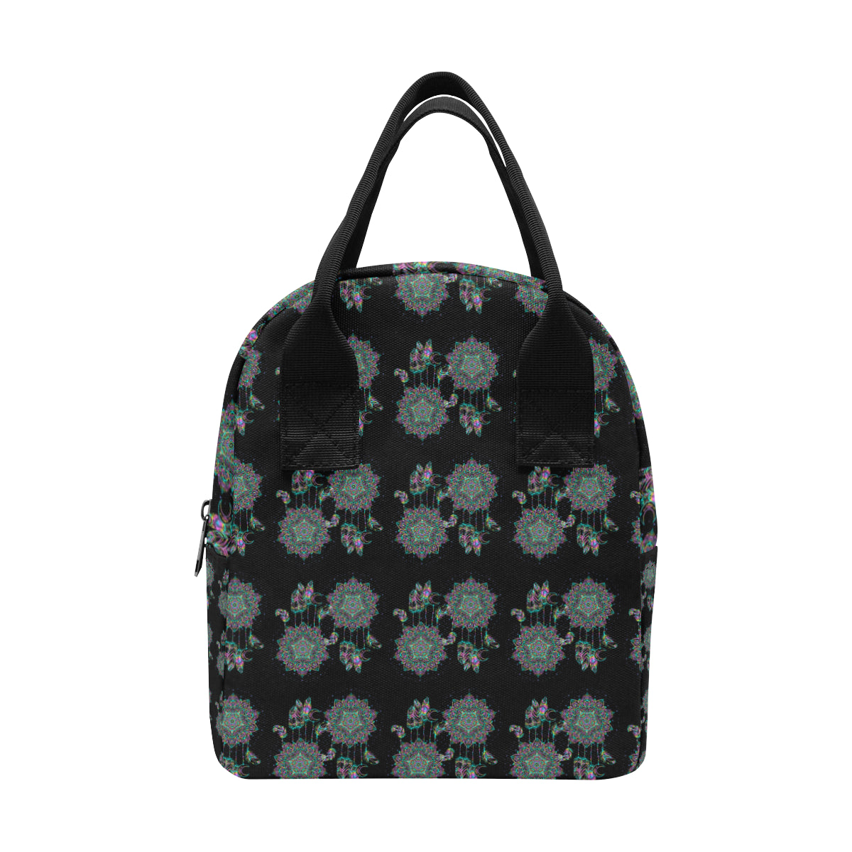 Dream Catcher Colorful Hand Draw Insulated Lunch Bag