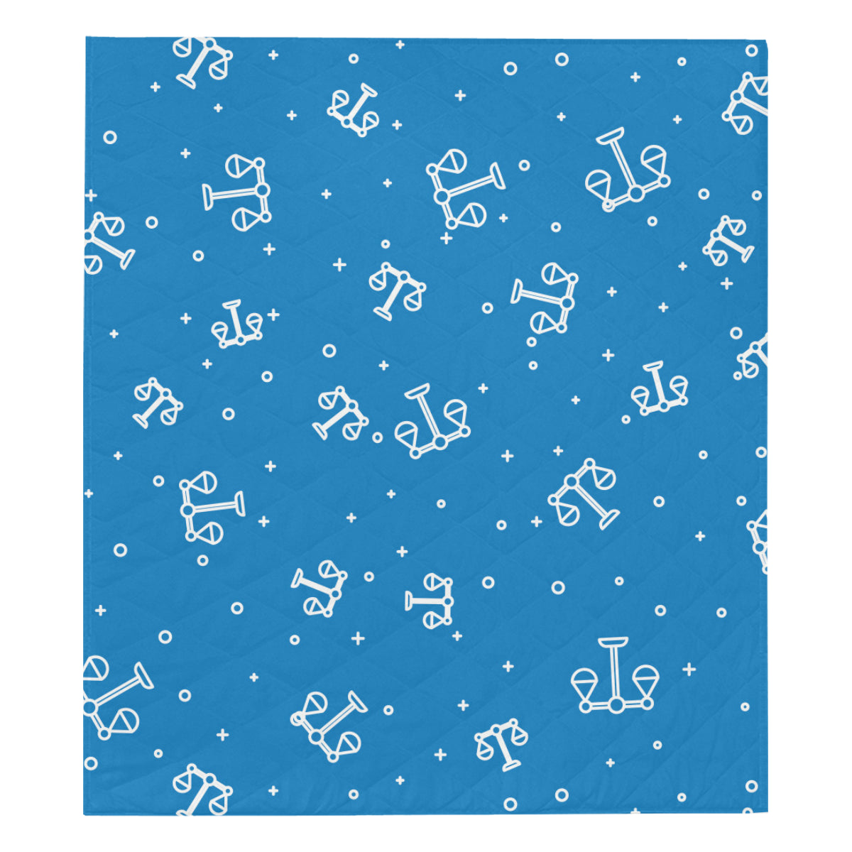 Libra Pattern Print Design 05 Premium Quilt