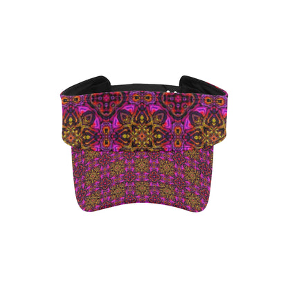 kaleidoscope Abstract Print Design Unisex Sun Visor