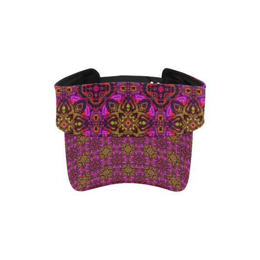 kaleidoscope Abstract Print Design Unisex Sun Visor