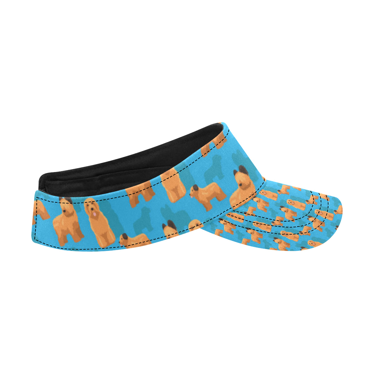 Briards Pattern Print Design 01 Unisex Sun Visor