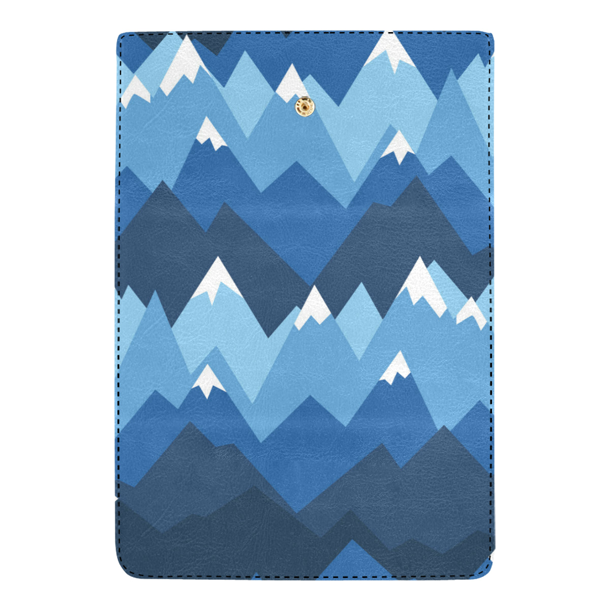 Mountain Pattern Print Design 04 Women's Trifold Wallet