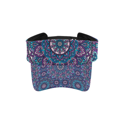 Medallion Pattern Print Design 05 Unisex Sun Visor
