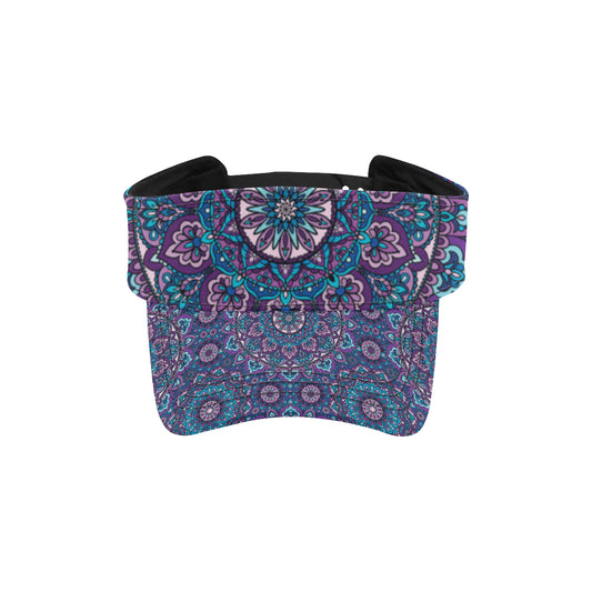 Medallion Pattern Print Design 05 Unisex Sun Visor