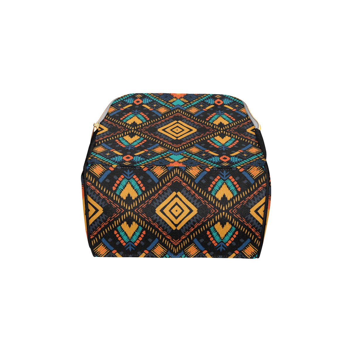 Kente Pattern Print Design 05 Diaper Bag Backpack
