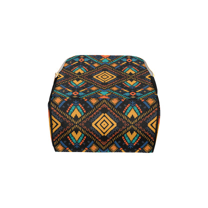 Kente Pattern Print Design 05 Diaper Bag Backpack