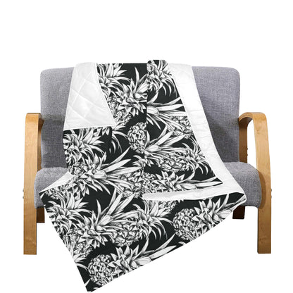 Pineapple Pattern Print Design PP08 Premium Quilt
