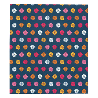 Gerberas Pattern Print Design GB06 Premium Quilt