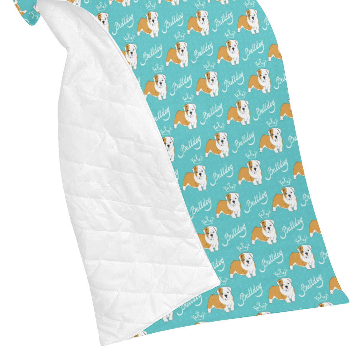 Bulldogs Pattern Print Design 05 Premium Quilt