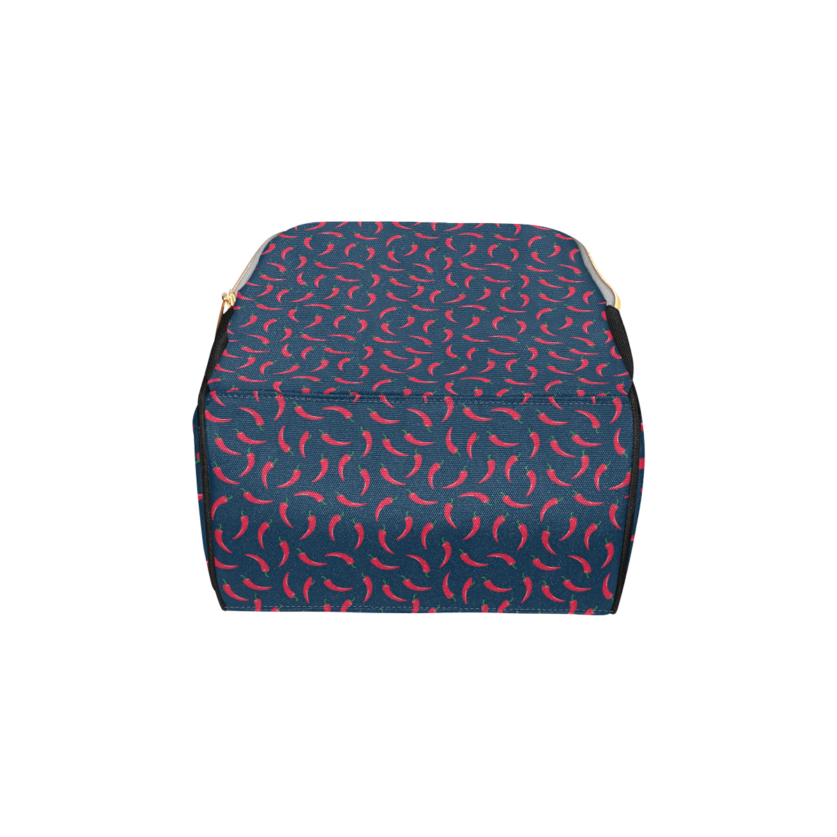 Chilli Pepper Pattern Print Design 03 Diaper Bag Backpack