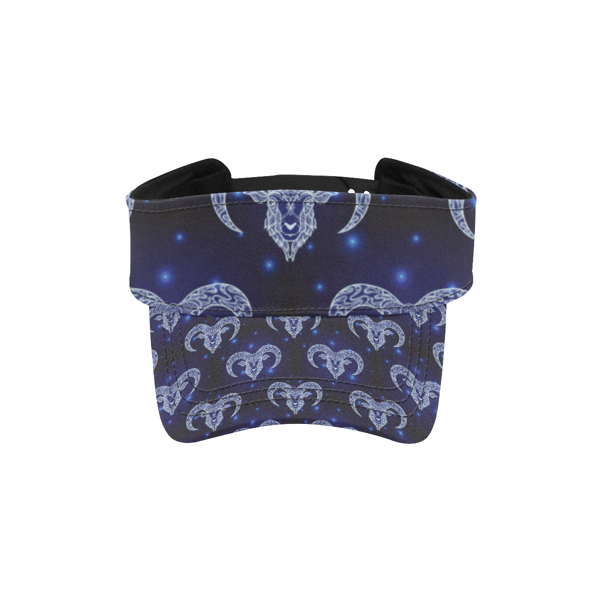 Aries Zodiac Pattern Print Design 01 Unisex Sun Visor