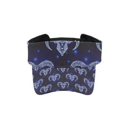 Aries Zodiac Pattern Print Design 01 Unisex Sun Visor