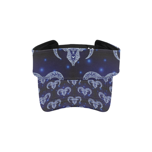 Aries Zodiac Pattern Print Design 01 Unisex Sun Visor