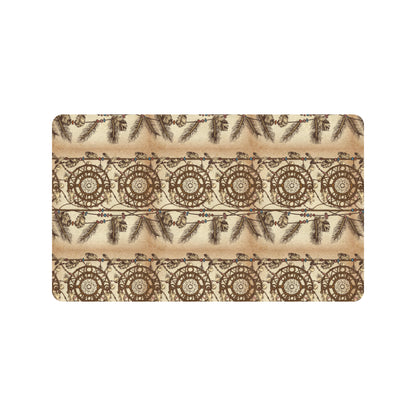 Dream catcher vintage native Rubber Doormat