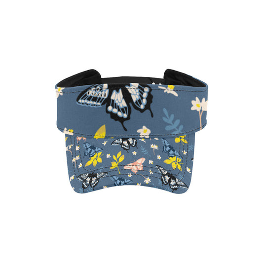 Monarch Butterfly Pattern Print Design 02 Unisex Sun Visor