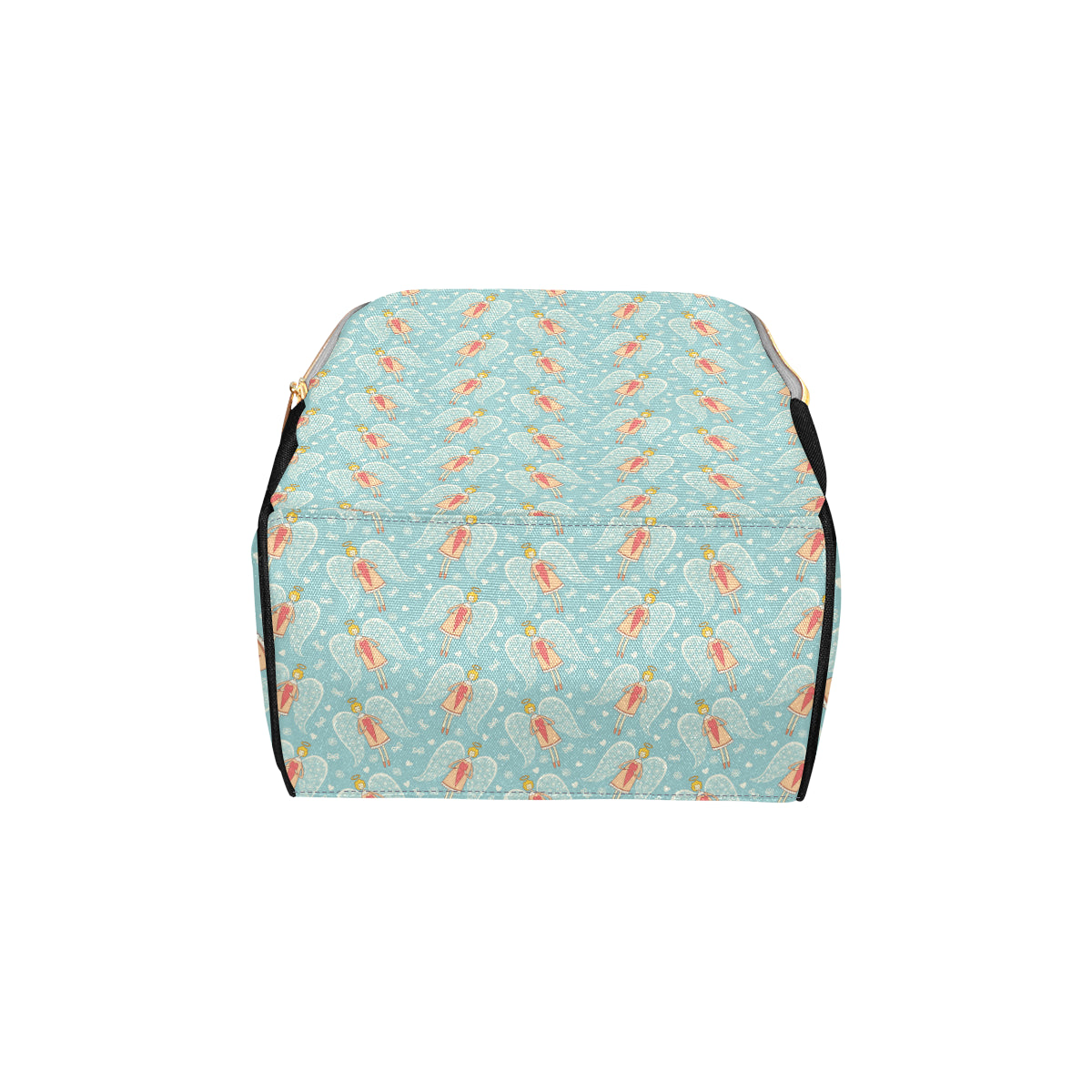 Angel Pattern Print Design 01 Diaper Bag Backpack
