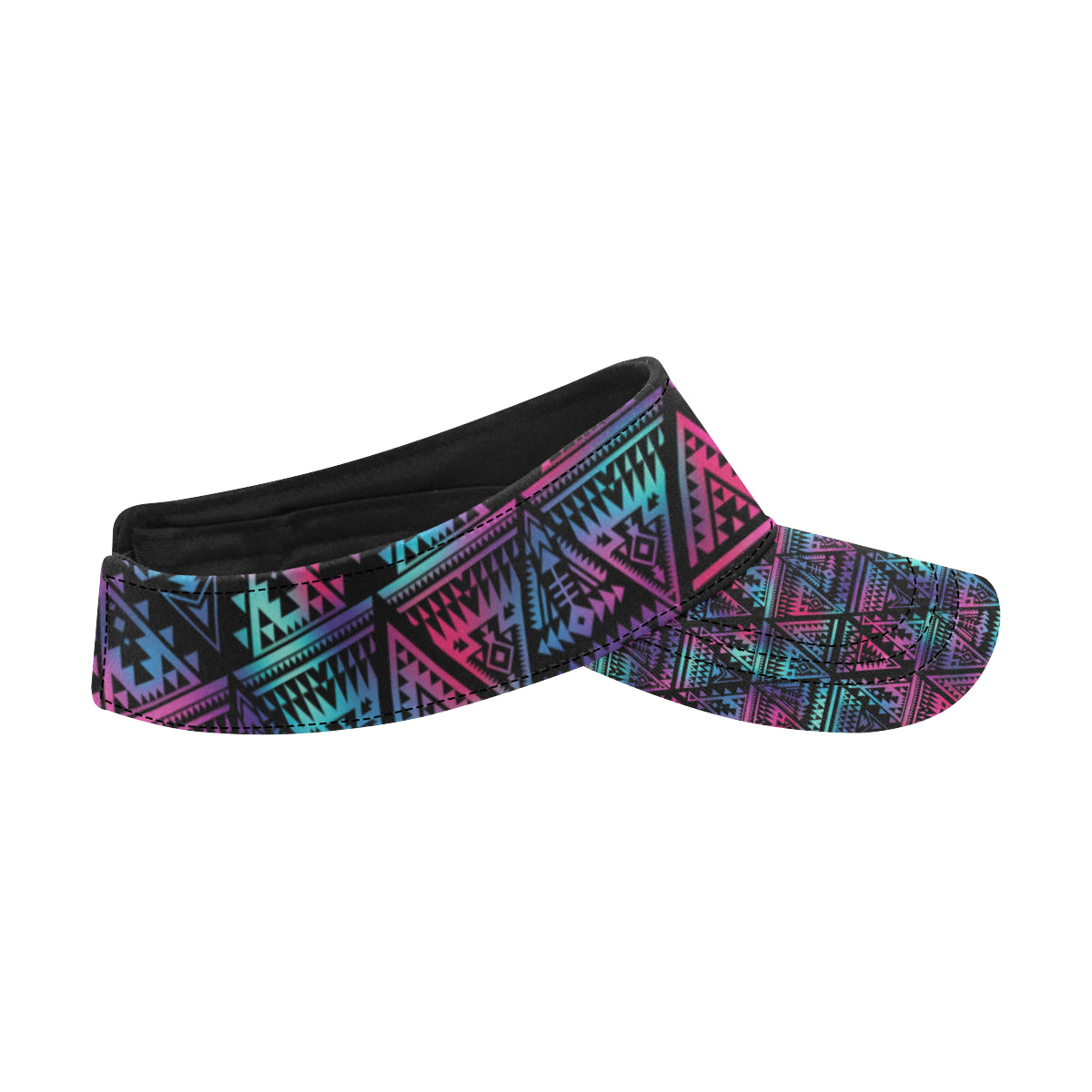 Tribal aztec Dark Multicolor Unisex Sun Visor