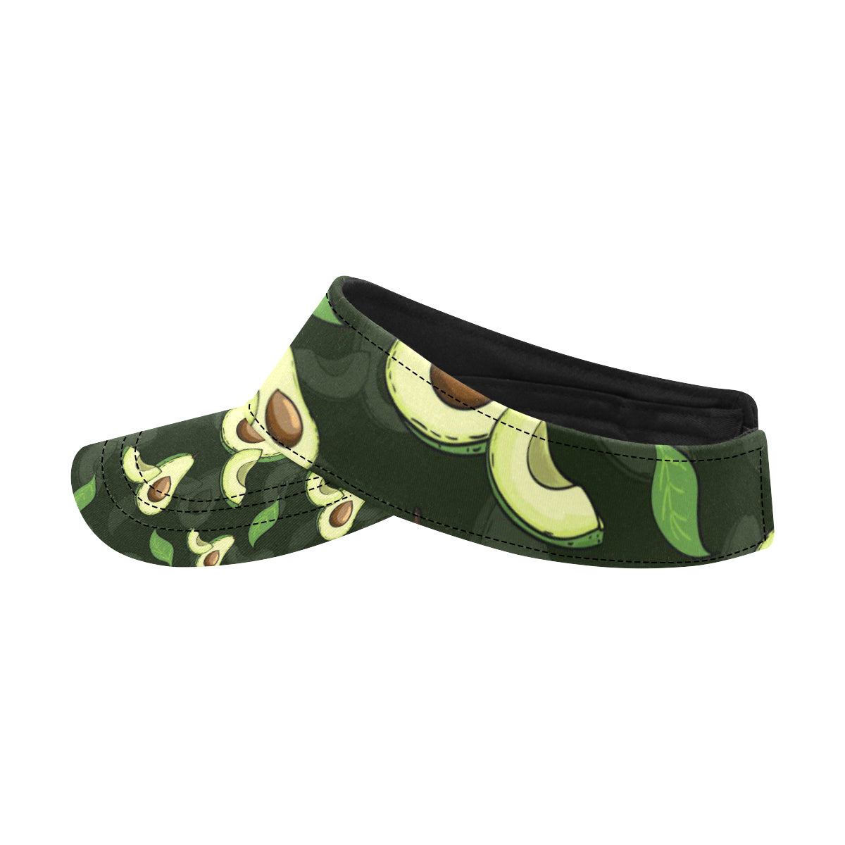 Avocado Pattern Print Design AC07 Unisex Sun Visor