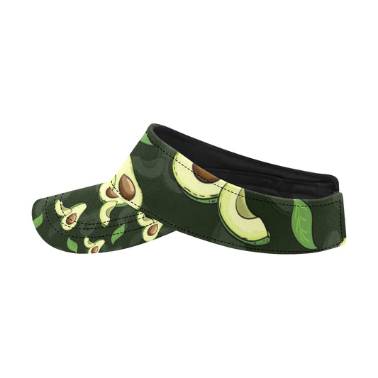 Avocado Pattern Print Design AC07 Unisex Sun Visor