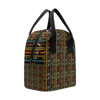 Eye of Horus Egypt Style Pattern Insulated Lunch Bag