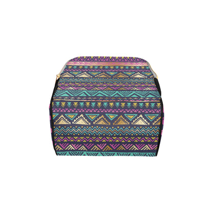 Multicolor Tribal aztec Diaper Bag Backpack