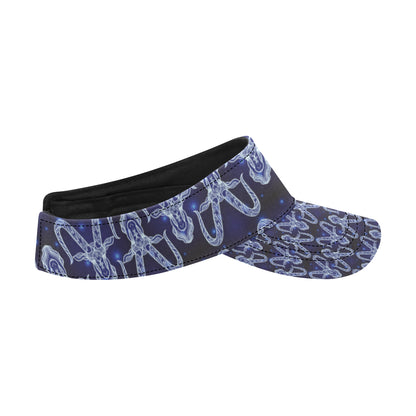 Capricorn Zodiac Pattern Print Design 03 Unisex Sun Visor