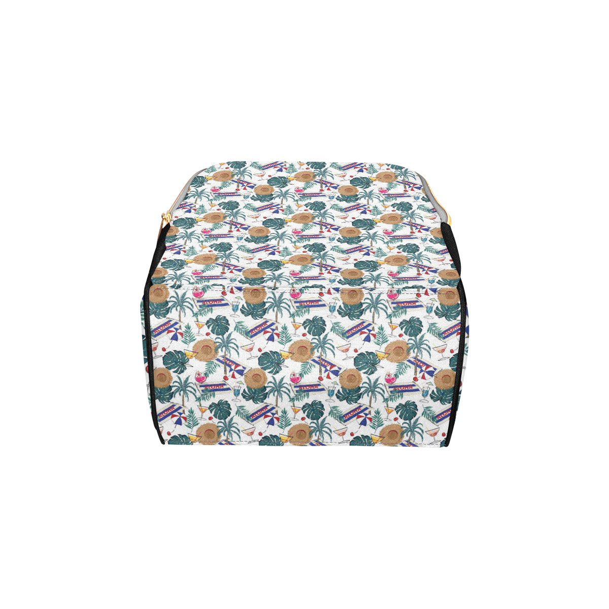 Aloha Hawaii Beach Pattern Print Design 04 Diaper Bag Backpack