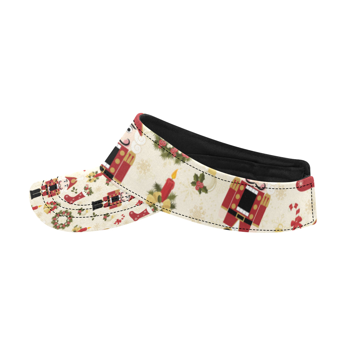 Nutcracker Pattern Print Design A01 Unisex Sun Visor