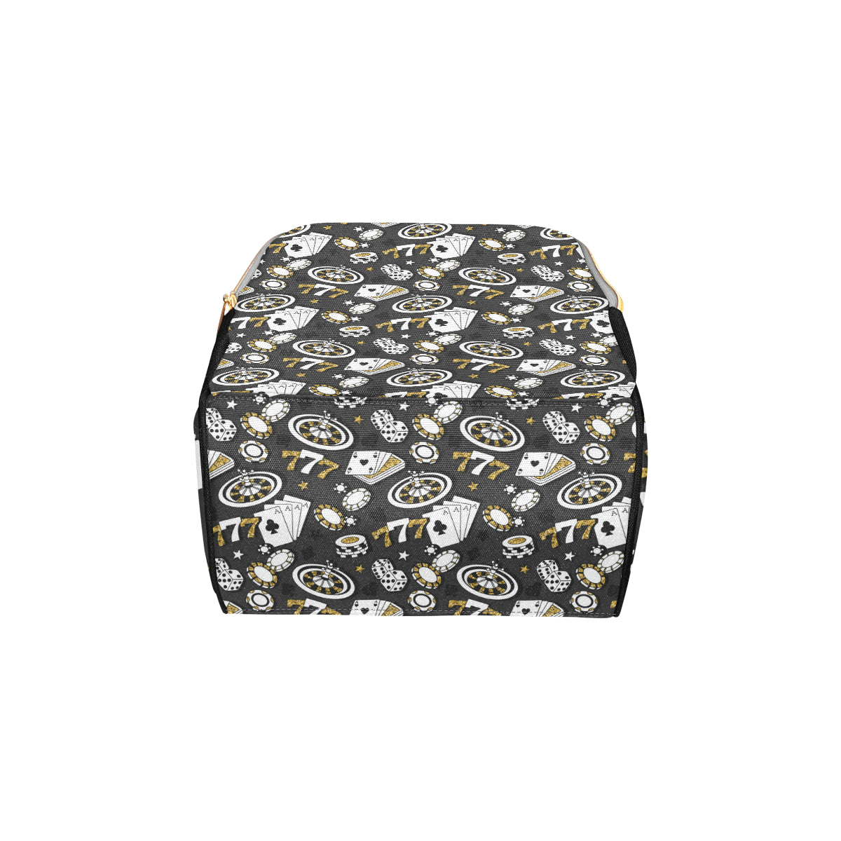 Casino Pattern Print Design 05 Diaper Bag Backpack