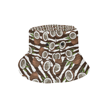Coconut Pattern Print Design CN04 Unisex Bucket Hat