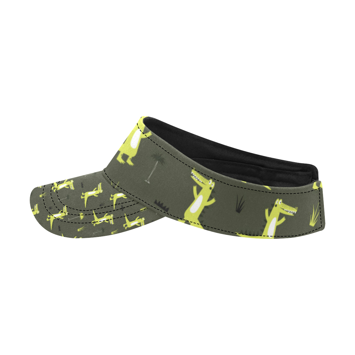 Alligator Pattern Print Design 05 Unisex Sun Visor