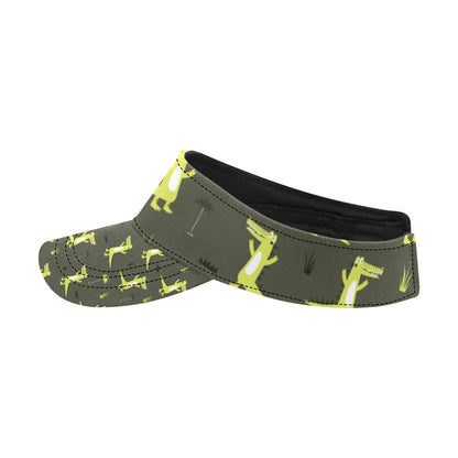 Alligator Pattern Print Design 05 Unisex Sun Visor