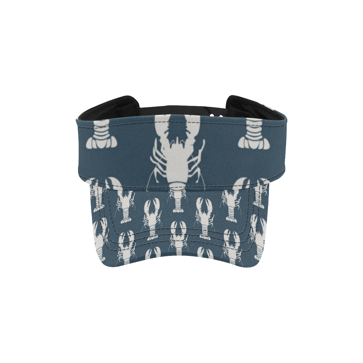 Lobster Pattern Print Design 02 Unisex Sun Visor