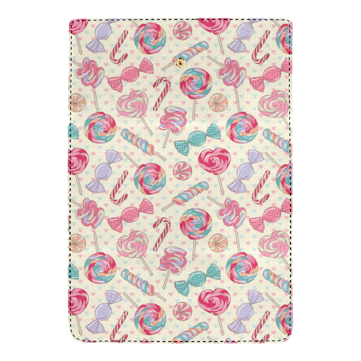 Candy Pattern Print Design CA04 Women's Trifold Wallet