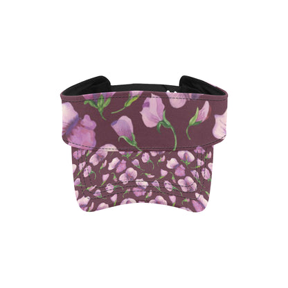 Peony Pattern Print Design PE010 Unisex Sun Visor