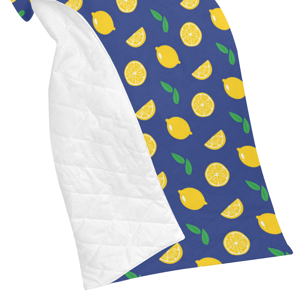 Citrus  Pattern Print Design 02 Premium Quilt