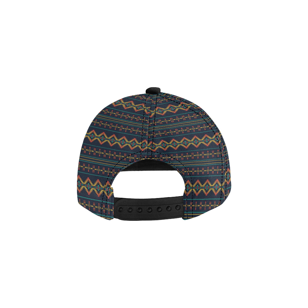 Southwest American Design Themed Print Snapback Cap