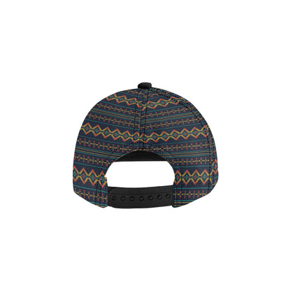 Southwest American Design Themed Print Snapback Cap