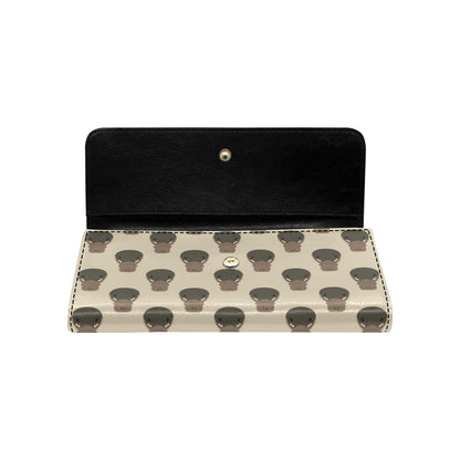 Platypus Pattern Print Design A03 Women's Trifold Wallet
