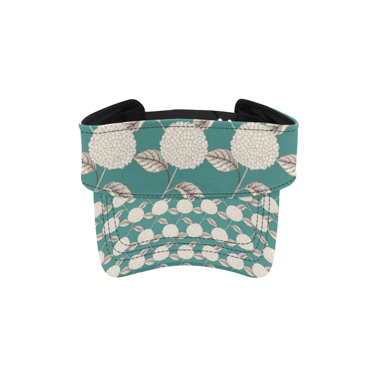 Hydrangea Pattern Print Design HD03 Unisex Sun Visor