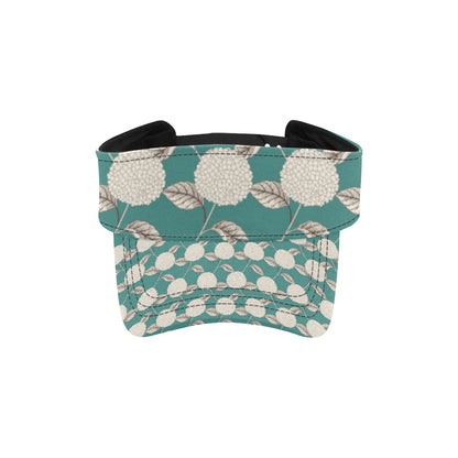Hydrangea Pattern Print Design HD03 Unisex Sun Visor