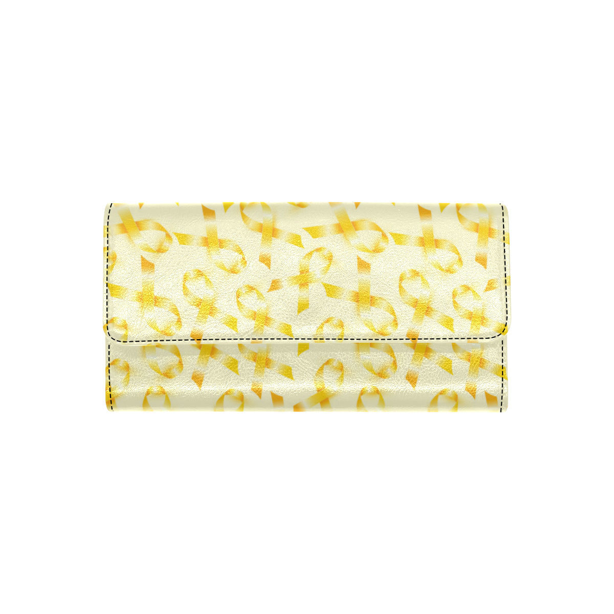 Bone cancer Pattern Print Design 01 Women's Trifold Wallet