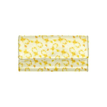 Bone cancer Pattern Print Design 01 Women's Trifold Wallet