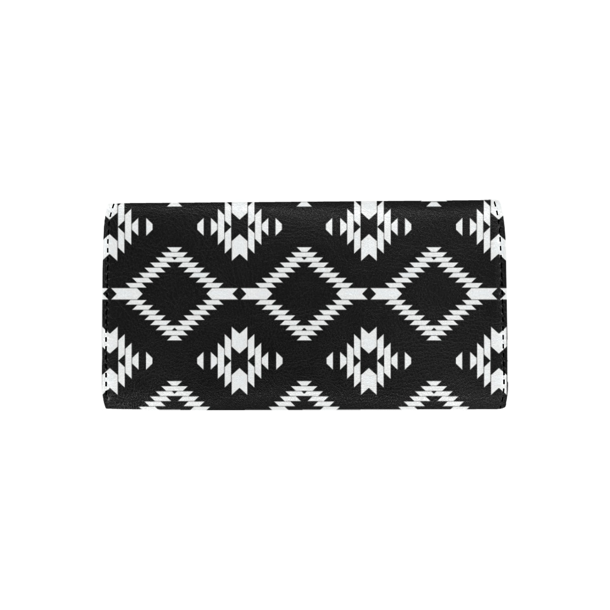 Native Pattern Print Design A04 Women's Trifold Wallet
