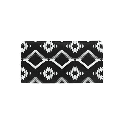 Native Pattern Print Design A04 Women's Trifold Wallet