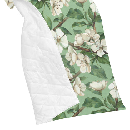 Apple blossom Pattern Print Design AB02 Premium Quilt